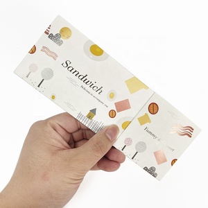 Caja de Embalaje Personalizada para Mini <span class=keywords><strong>Hamburguesas</strong></span> y Desayunos, Caja de Papel para Waffles y Sándwiches de Huevo, Impresión Personalizada - Product Image 5