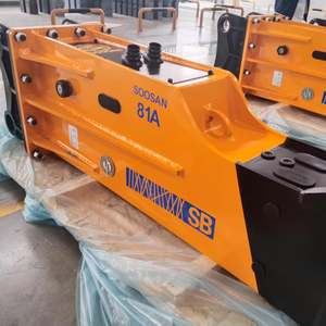 Soosan SB81A brise-roche hydraulique en forme de boîte 18-26 tonnes excavatrices 12 mois de garantie pièces de rechange gratuites approvisionnement direct en usine - Product Image 1