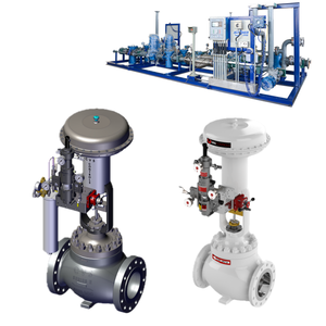 Vannes de régulation pneumatiques VRG, vanne de régulation linéaire rotative, positionneur de vanne Fisher DVC6200 pour applications de régulation du gaz naturel - Product Image 2