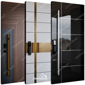 Portes <span class=keywords><strong>de</strong></span> style européen pour maisons porte d'entrée principale porte <span class=keywords><strong>de</strong></span> sécurité en acier pour la maison portes d'entrée en fonte pour appartement - Product Image 1