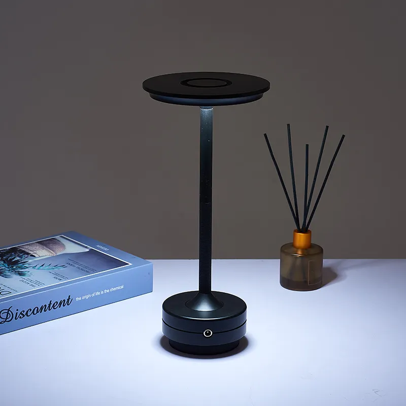 modern minimalist designer custom led desk lamp cordless metal desk lamp