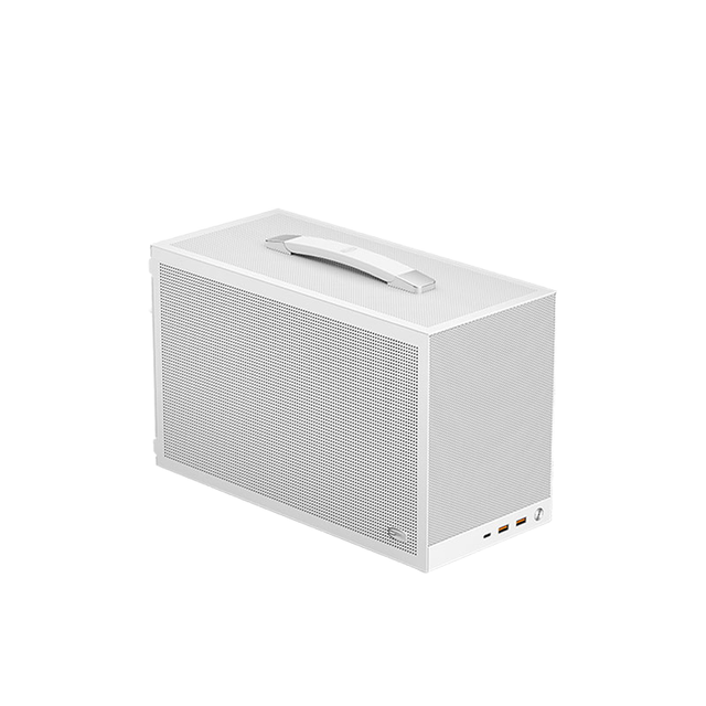 K101 MESH Small Gaming Computer Case White Black ITX MATX Desktop PC Tower PC Chassis
