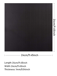 แผ่นคาร์บอนที่มีน้ำหนักเบา100% หนา1-6มม. ทำจากเส้นใยที่มีความแข็งสูง3K ทนทานต่อรังสียูวี - Product Image 3