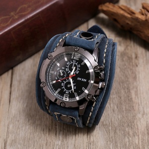 Hand-stitched Cowhide <b>Watch</b> Men's Leather Bracelet Mechanical <b>Watch</b> - Product Image 5