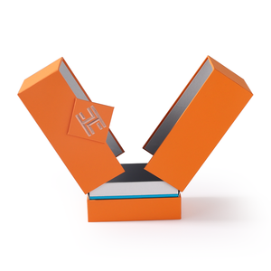 Wholesale custom made orange color printed different shapes cosmetic packaging box - Product Image 4