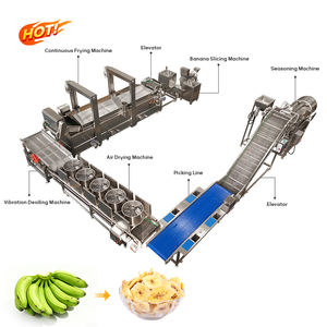 Ligne de production de chips de banane plantain semi-automatique à petite échelle à haute efficacité, en acier inoxydable 304, personnalisable, rentable - Product Image 6