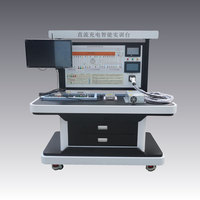 Banco de entrenamiento metálico con carga inteligente DC y sistema de configuración de fallas con pantalla táctil para equipos de entrenamiento escolar