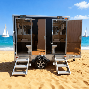 Remolque <span class=keywords><strong>de</strong></span> ducha <span class=keywords><strong>de</strong></span> 2 puestos Baño <span class=keywords><strong>de</strong></span> lujo al aire libre Baño Baños para hombres y <span class=keywords><strong>mujeres</strong></span> Camping <span class=keywords><strong>Caravana</strong></span> Inodoro <span class=keywords><strong>de</strong></span> baño portátil - Product Image 6