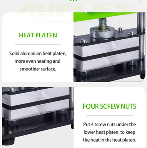 Factory Supply Pressa Professional Oil Extraction <strong>Press</strong> 2x4 Aluminium Plate <strong>Press</strong> - Product Image 5