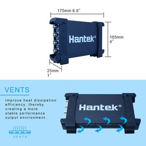 Hantek 6022BE Osiloskop Virtual Dua Kanal USBOscilloscope 6022BL dengan Logic Analyzer - Product Image 6