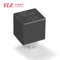 Relais automobile YL338 standard 4 broches 80A 14VDC avec boîtier en plastique durable, vente directe d'usine YLE