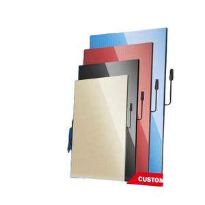 YONZ bipv facciata pannello solare 120watt sistema trasparente pannello solare personalizzabile doppio vetro smalto - Product Image 1