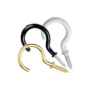 Iron Sheep's Eye Screw Hook Figure Eight Lamp Hook For Craft Diy Jewelry Making Standard Size Classic Style - Product Image 4