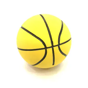 Hochelastisches, hochlelastisches, mini-basketball-gummi-springball-relief