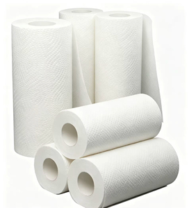 Custom-Printed 3-Ply & 4-Ply Multi-Purpose <b>Kitchen</b> <b>Paper</b> Towel Rolls Virgin Wood Pulp - Product Image 2