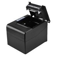 Printer Label Thermal Portabel 80mm LAN, Pemindai Struk, Pemotong Otomatis, Antarmuka USB OEM, 203dpi, Garansi 1 Tahun