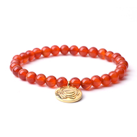 Inspire bijoux chakra quartz rose cornaline citrine pierre de lune perlée bracelet de protection guérison cristal énergie yoga bracelet