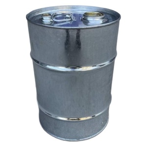 Venta al por Mayor de Barriles Químicos Galvanizados de Acero Inoxidable de 25 Litros, 60 Litros y 120 Litros, Cerrados, Listos para Suministrar, con Serigrafía - Product Image 1