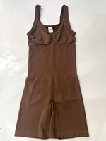 Body sculptant grande taille en nylon, coupe ajustée, pour yoga et compression, idéal pour le shapewear tricoté