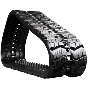 Cadenas de Goma Negra Personalizadas para Sistemas de Tren de Rodaje de Miniexcavadoras de Construcción, 2 Años de Garantía, 230x96x35 - Product Image 3