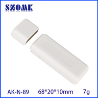 SZOMK AK-N-89 68x20x10mm ABS personnalisé capteur IOT réseau sans fil Mini routeur Wifi boîtier de clé Usb en plastique