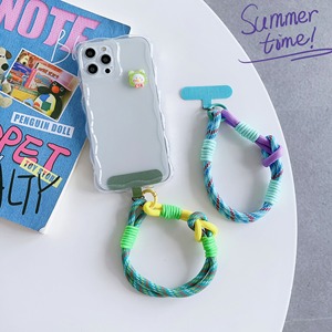 Chaîne anti-chute pour téléphone portable, sangle de poignet réglable pour femmes, sangle de téléphone au toucher doux avec cordon en nylon imperméable - Product Image 3