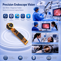 OV9734 3.5mm Mini USB Kamera Modülü 720P 1MP CMOS 6 LED UVC Endüstriyel Borescope Denetimi için Ücretsiz Sürücü