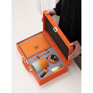 Produits Maxfree à vendre en ligne, coffrets cadeaux d'entreprise pour nouveaux clients avec logo, bloc-notes A5, stylo, tasse à café, marque-page, coffret cadeau - Product Image 4