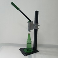 Verrouillage manuel détachable de capsulage de verre de haute qualité pour la machine de bouchon de bouteille de bière de brassage à domicile