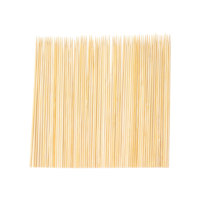 Brochettes jetables en bambou naturel rondes de 2,3 mm x 13,5 cm