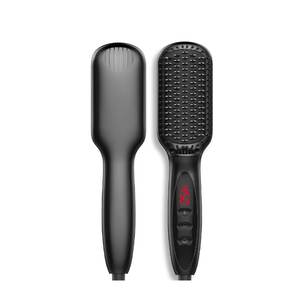 Hot Bedazzled Travel Edge Control Hair Steamer <strong>Brush</strong> Hair Straightener Travel Edge Control Hair <strong>Brush</strong> - Product Image 6