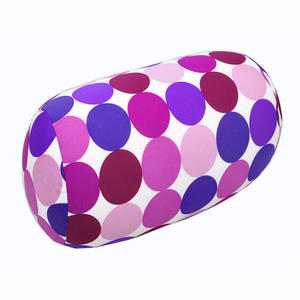 Coussin de canapé cylindrique en microbilles pour massage, oreiller de soutien pour hôtel et camping, thérapie anti-ronflement, hypoallergénique - Product Image 4