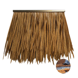 Остойчивая панель под уличный декор из соломы Sintetica ковер Nipa De непроницаемая кровельная солома - Product Image 1