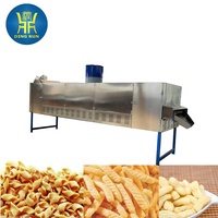 Machine à fabriquer des boules de maïs extrudées croustillantes et des baguettes de fromage pour collations, de l'usine de Jinan