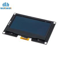 Módulo de pantalla PMOLED de 2,42 pulgadas, 128x64, SSD1309, interfaz serie I2C de 4 pines para UNO R3 C51
