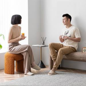 GEDO tela moderna entrada zapato-Banco cambiador puerta-asiento lateral suave cojín hogar taburete <span class=keywords><strong>para</strong></span> sala de estar tienda de ropa - Product Image 3