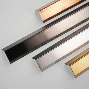 Moderno Profilo Angolare a <span class=keywords><strong>L</strong></span> in Acciaio Inox 304 Dorato per Piastrelle, Decorativo, Resistente all'Acqua e agli Acidi - Product Image 6