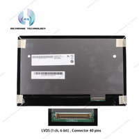 Écran LCD industriel Richshine G101EVN01.0 10,1 pouces LVDS 40 broches noir AUO 1280x800 WXGA IPS 45% NTSC, neuf, garantie 1 an