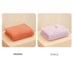 70x 140cmクラス織りピュアコットンバスタオルカスタムファクトリー大人用ホームホテルビーチギフト用 - Product Image 4