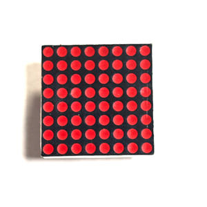 LED <span class=keywords><strong>Dot</strong></span> <span class=keywords><strong>Matrix</strong></span> modülü ekran 1.9mm piksel çapı 8*8 piksel dijital işaretler için kırmızı ışık endüstriyel kontroller küçük ekranlar - Product Image 1