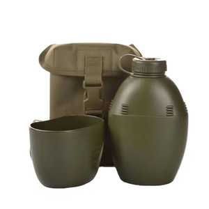 DF B01 Outdoor Security Plastic Water Bottle PE Tactical Canteen <b>Kettle</b> - Product Image 1