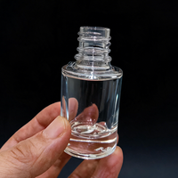 Flacon de parfum en verre cylindrique personnalisé OEM avec pulvérisateur à pompe pour parfum, cosmétique, recharge, marque privée 5ml 10ml 15ml