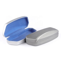 Étui de lunettes optiques de luxe en métal dur, coque de lunettes de soleil, couleur Pure