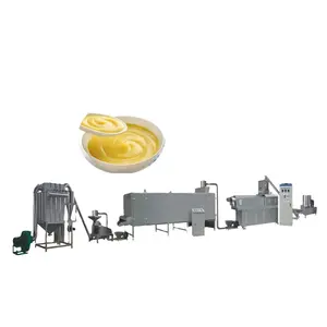 Fully Automatic Instant Rice Corn Cereal Porridge Baby Food Powder Machine