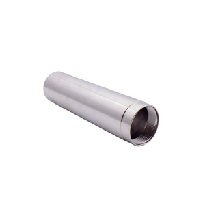 Pièces de <span class=keywords><strong>tube</strong></span> de microphone en acier inoxydable usinées par CNC, <span class=keywords><strong>tube</strong></span> en acier <span class=keywords><strong>fileté</strong></span> creux, <span class=keywords><strong>tube</strong></span> en aluminium <span class=keywords><strong>fileté</strong></span> - Product Image 1