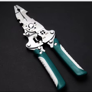 Pelacables Multifuncional Plegable, Herramienta de Corte y Pelado Ahorradora de Esfuerzo, Alicates Especiales para Electricistas, N en 1, Práctico - Product Image 4