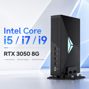 Mini PC Intel I5 I7 I9 I5-9400F I7-9700F I9-9900T, Computadora de Escritorio Pequeña, <span class=keywords><strong>Win</strong></span> 10 Pro Linux 4K, Doble LAN, Una Salida HDMI - Product Image 4