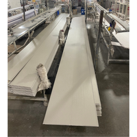 Panel de Techo Laminado Ligero e Impermeable de PVC, Panel de Techo de Plástico PVC de Espesor Moderno para Decoración