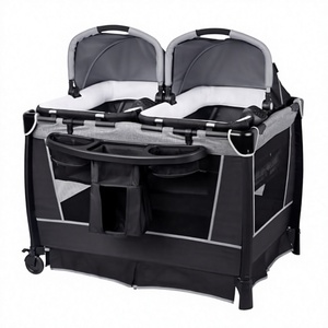 <span class=keywords><strong>Cuna</strong></span> Doble <span class=keywords><strong>para</strong></span> Bebés de 0 a 3 Años con Apariencia de Piedra, Muebles Prácticos <span class=keywords><strong>para</strong></span> Dormitorio, Espacio de Descanso <span class=keywords><strong>para</strong></span> <span class=keywords><strong>Gemelos</strong></span> - Product Image 1