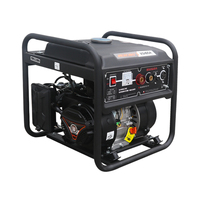 Générateur-soudeuse à essence léger 1000W à châssis ouvert avec système de démarrage par lanceur de la marque chinoise